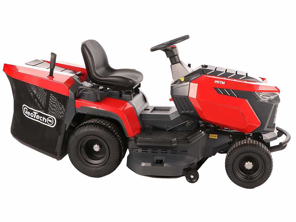 Tractor cortacésped GeoTech-Pro PRTM 200-1020 H-CM – Cambio hidrostático – Recogedor