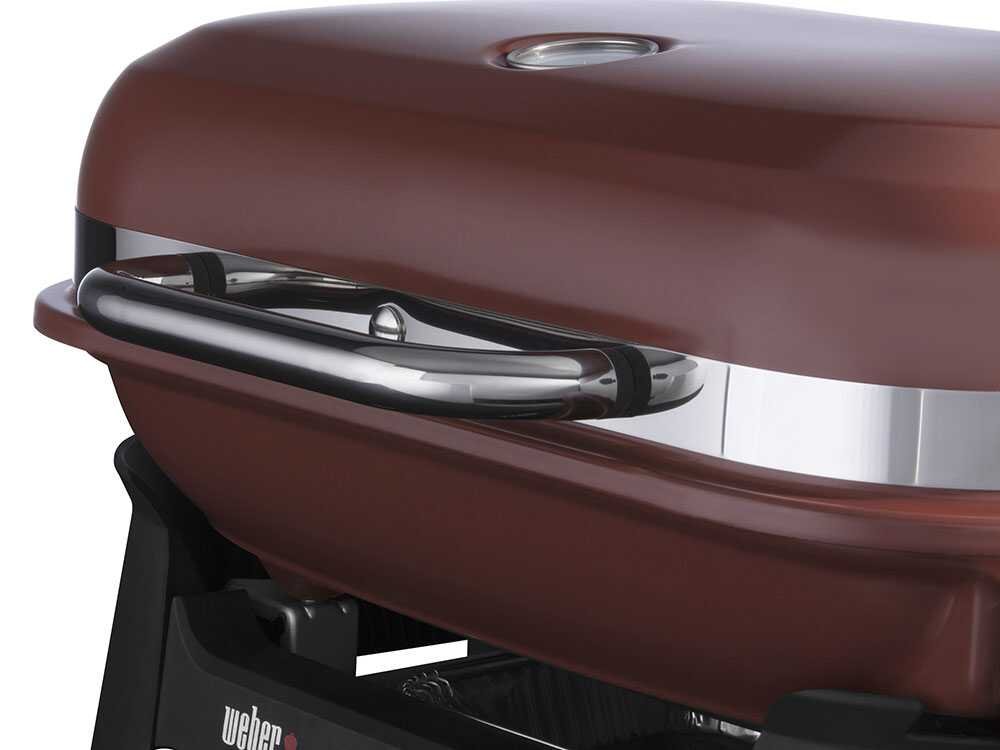 Weber Lumin Red – Barbacoa Eléctrica Portátil