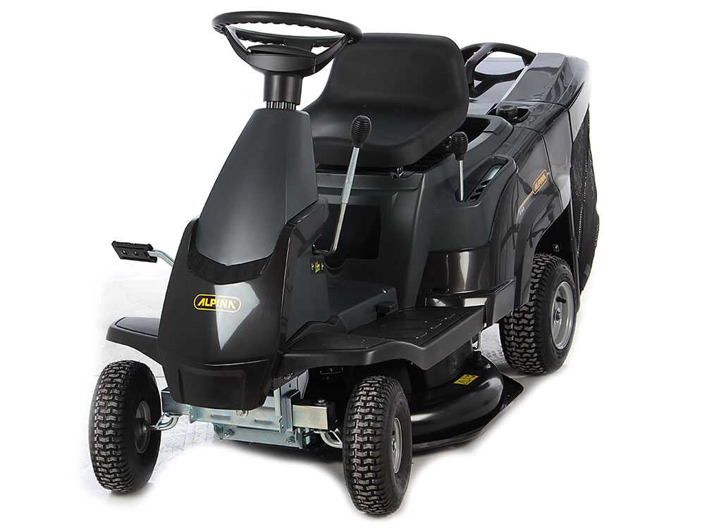 Tractor cortacésped Alpina AT2 66 QA – Motor 224 cc – Recogedor