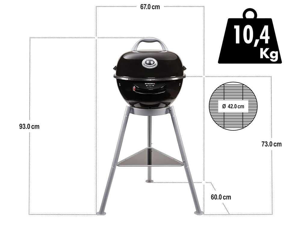 Outdoorchef Chelsea 420 E – Barbacoa Eléctrica