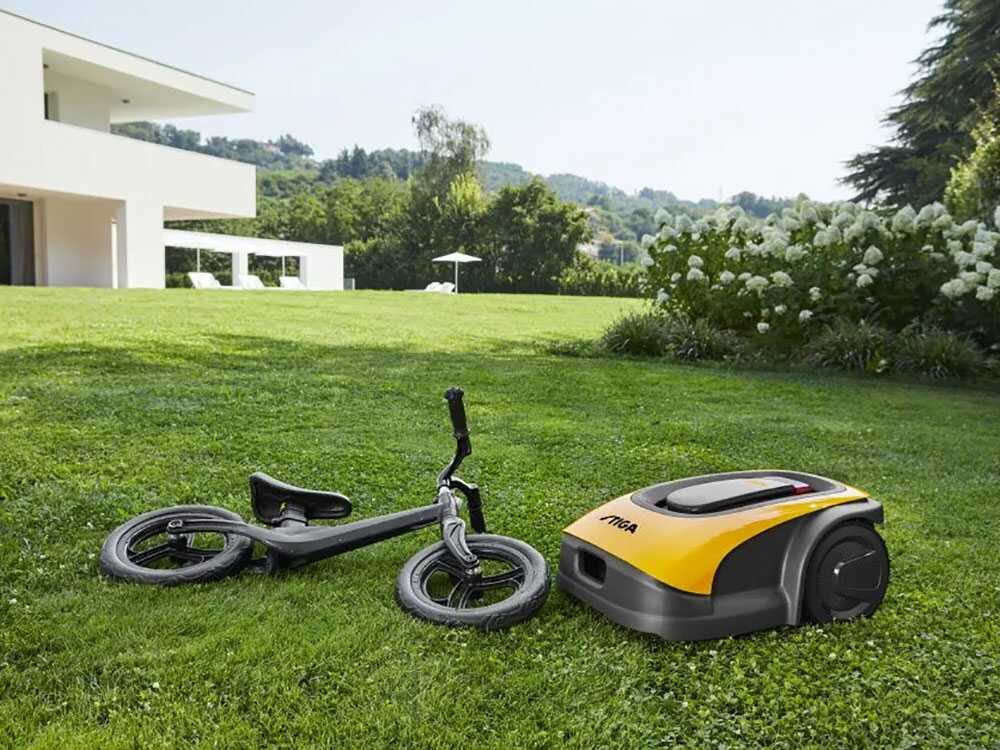 Robot cortacésped Stiga G 1200 – con batería E-Power de 5 Ah