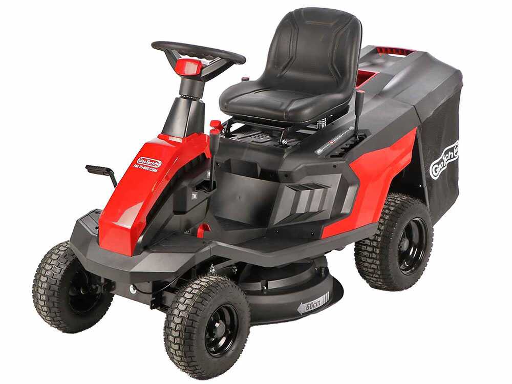 Tractor cortacésped mini-rider – GeoTech-Pro RM 75-660 CSM – Corte de 66 cm