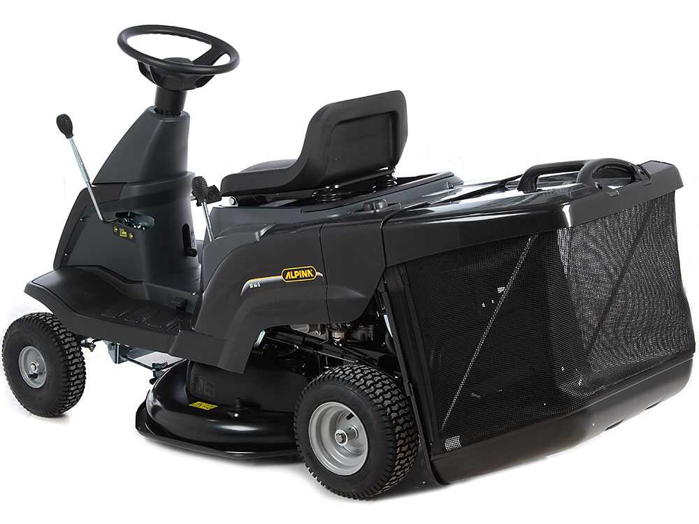 Tractor cortacésped Alpina AT2 66 QA – Motor 224 cc – Recogedor
