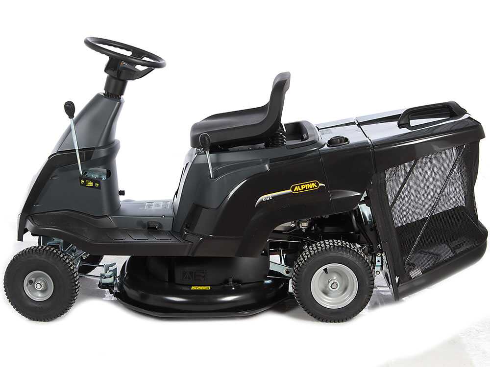Tractor cortacésped Alpina AT2 66 QA – Motor 224 cc – Recogedor
