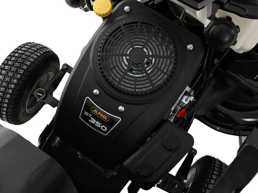 Tractor Cortacésped Alpina AT3 98 A Salida Lateral Motor Alpina ST 350 de 352cc