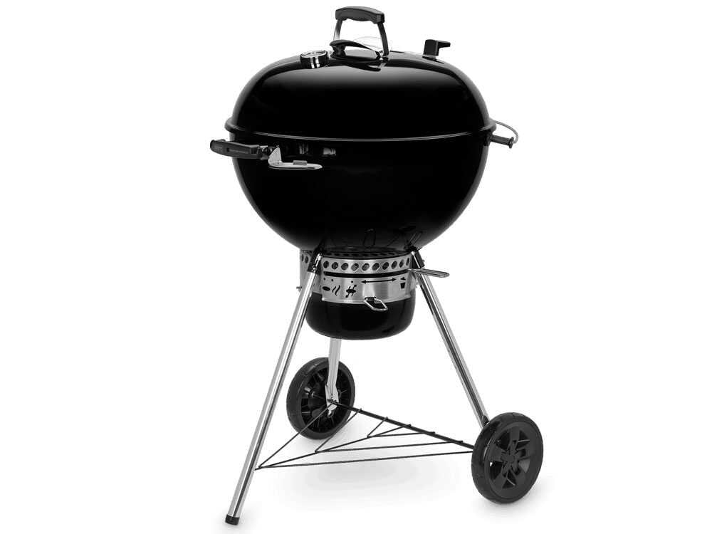 Weber Master Touch GBS E-5750 BLK – Barbacoa de carbón