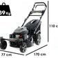 Cortacésped Blackstone SP4X 510 - Con Ruedas Pivotantes