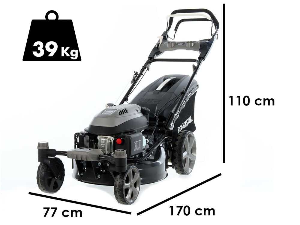 Cortacésped Blackstone SP4X 510 - Con Ruedas Pivotantes