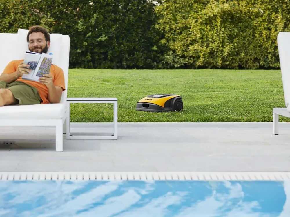 Robot cortacésped Stiga G 1200 – con batería E-Power de 5 Ah