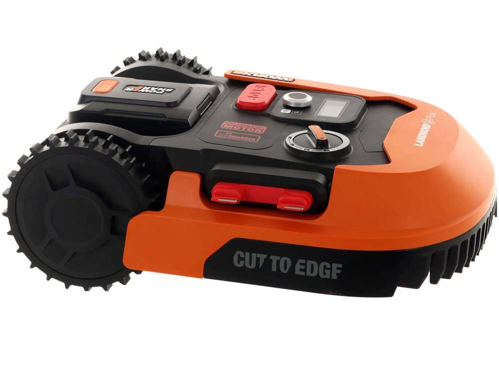 Worx Landroid WR167E – Robot cortacésped con perímetro batería 20V y 4Ah – M700 2.0