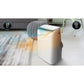 Aire acondicionado portátil – Cecotec ForceClima 12800 Soundless Heating Connected, 3024 fg/h, Bomba de calor, 5 modos, 3 veloc, Mando, Wi-Fi