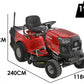 Tractor cortacésped Troy Bilt Horse 105T-R – cambio hidrostático – recogedor