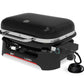 Weber Lumin Black 1502045 – Barbacoa eléctrica portátil – Parrilla 49 x 33 cm