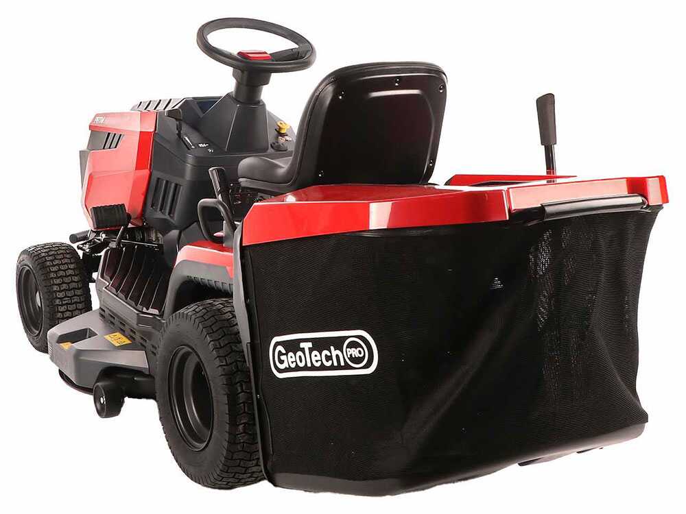 Tractor cortacésped GeoTech-Pro PRTM 200-1020 H-CM – Cambio hidrostático – Recogedor
