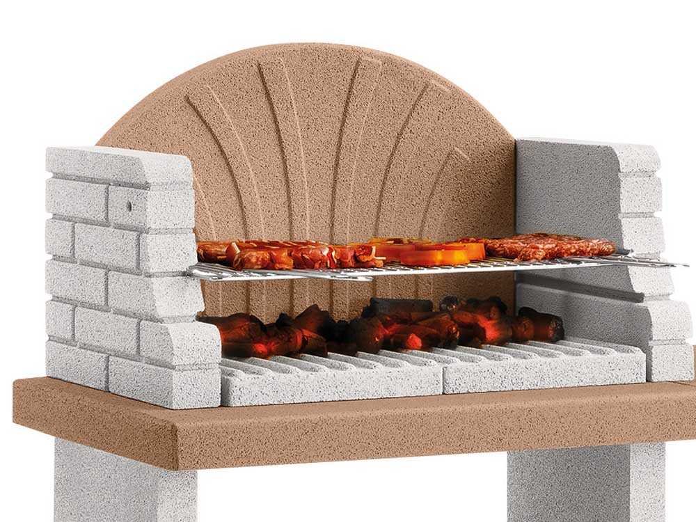 Palazzetti Vasto – Barbacoa de obra para leña y carbón